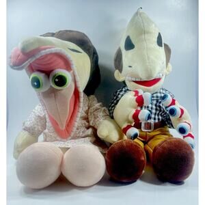 Beetlejuice Adam & Barbara Collectible Plush Set Spirit Halloween Exclusive New